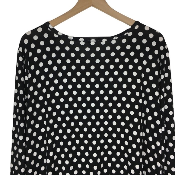 POPYOUNG Lot of 2 Swing Dress T Shirt Style Long Sleeve Stretchy Dots Size 3XL - Picture 6 of 16